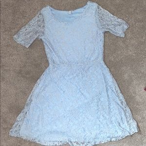 Delia’s Light Blue Lace short dress